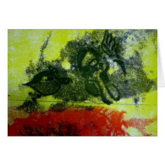 Mischevous gudar hälsningskort