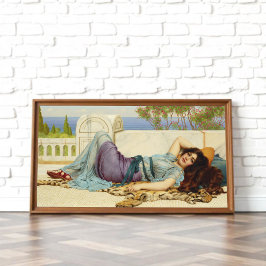 MisChief and Repose av John Godward Fototryck