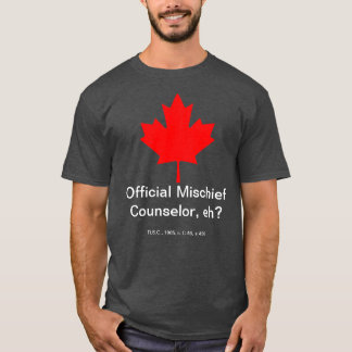 MisChief Counselor T Shirt