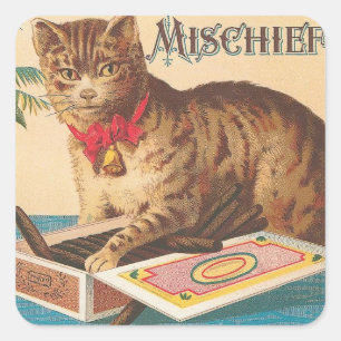 MisChief Fyrkantigt Klistermärke