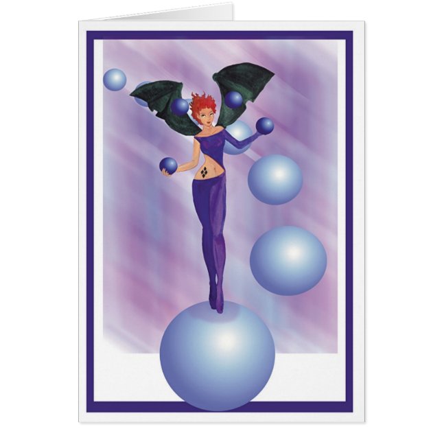 mischief hälsningskort (Framsidan)