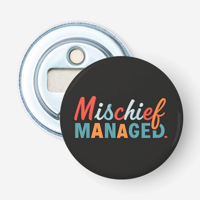 MisChief Managed Flasköppnare (Framsidan)