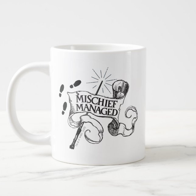 MisChief Managed Jumbo Mugg (Vänster)