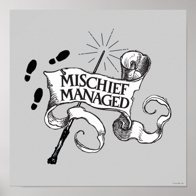 MisChief Managed Poster (Framsidan)