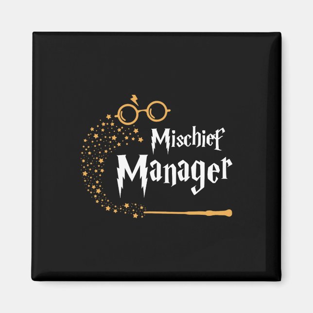 MisChief Manager - Familjematchande högtalarpanel  Magnet (Framsidan)