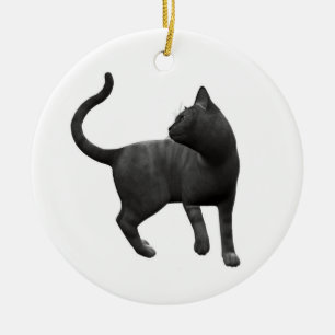 Mischievent Black Cat Ornament