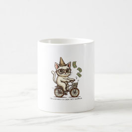 Mischievent Cat Mugg - Vintage Stil Funny Cat