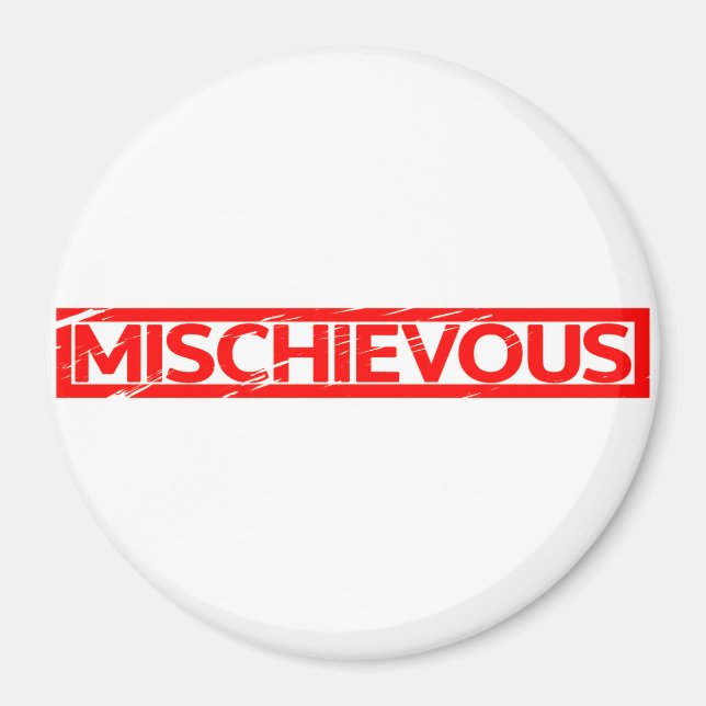 Mischievent Frimärke Magnet (Framsidan)