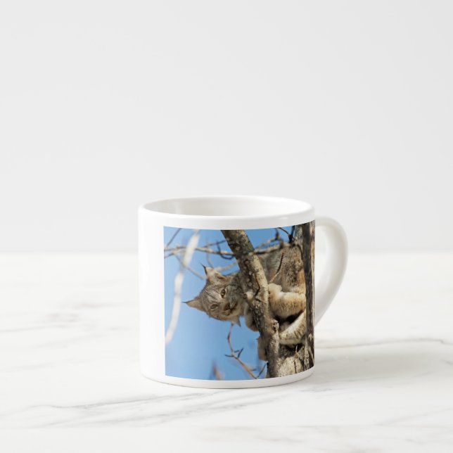Mischievous Lynx Espressomugg (Framsida höger)