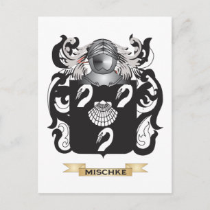 Mischke Jackar om Arm (Family Crest) Vykort
