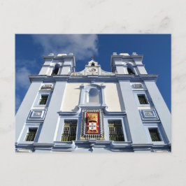 Misericordia Church: Angra, Terceira, Azorerna P Vykort