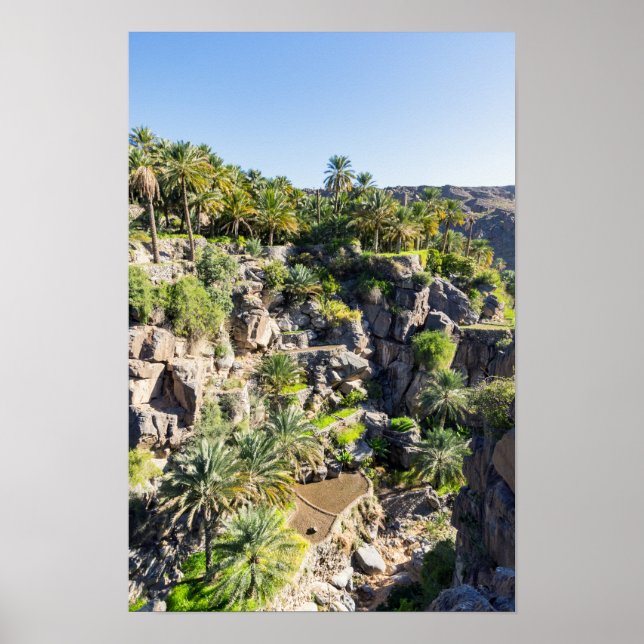 Misfah al abreyeen - Oman Poster (Framsidan)