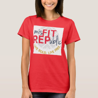misFIT Burnout T Tee Shirt