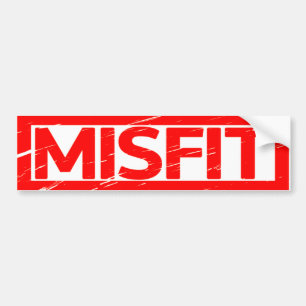 Misfit Frimärke Bildekal