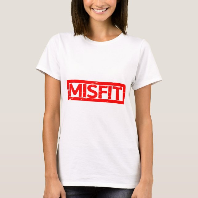 Misfit Frimärke T Shirt (Framsida)