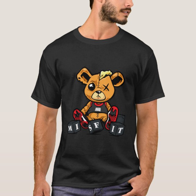 Misfit Teddy T Shirt (Framsida)