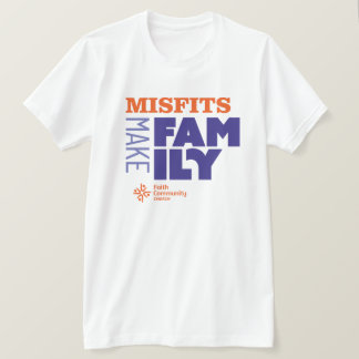 Misfits Make Family Ljus T-shirt
