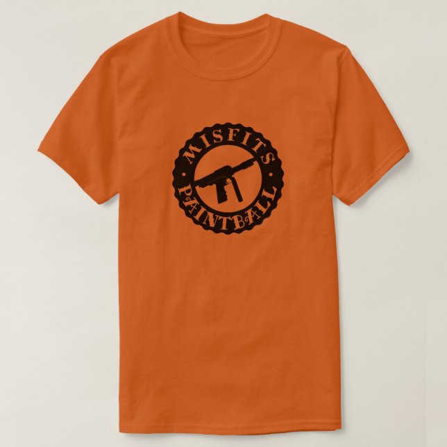 MISFITS PAINTBALL TEE SHIRT (Design framsida)