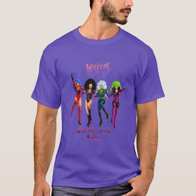 Misfits Welcome to the Jungle T-shirt (Framsida)