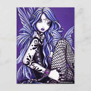Misha Tattooed Butterfly Fe Fantasy Vykort