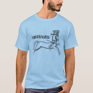 MISHAORU LOGO T "SKY" SHIRT