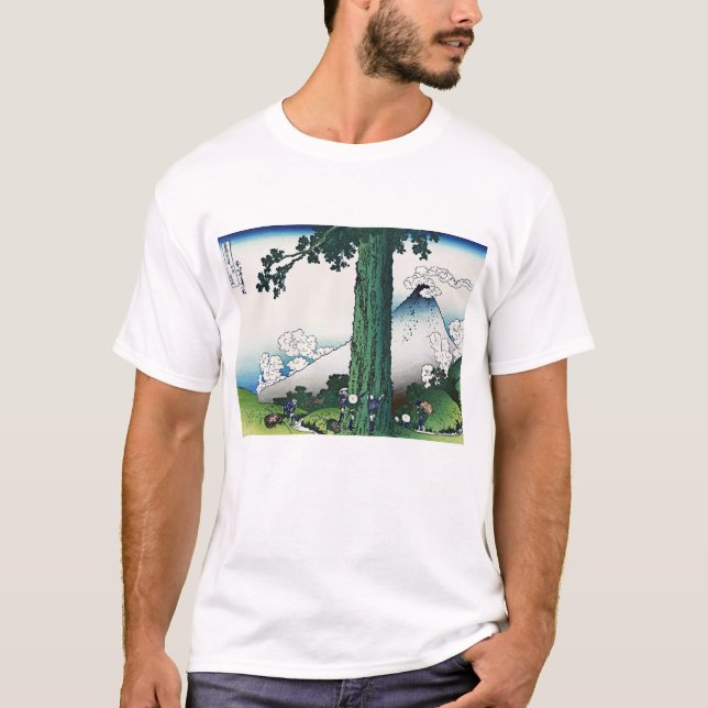 Mishima Pass i provinsen Kai T Shirt (Framsida)