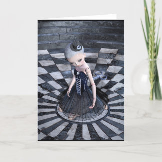 Mishka notecard kort