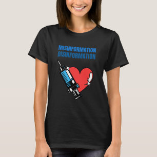 Misinformation - Information - svart T Shirt
