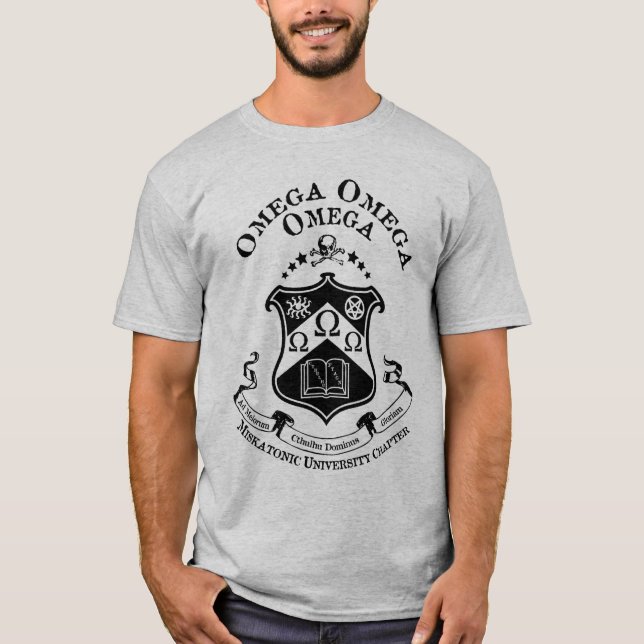 Miskatonic broderskapT-tröja T-shirt (Framsida)