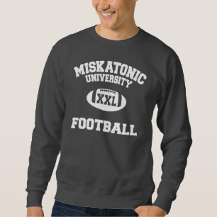 Miskatonic U. fotboll XXL Sweatshirt