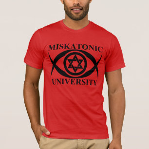 MISKATONIC UNIVERSITET T SHIRT