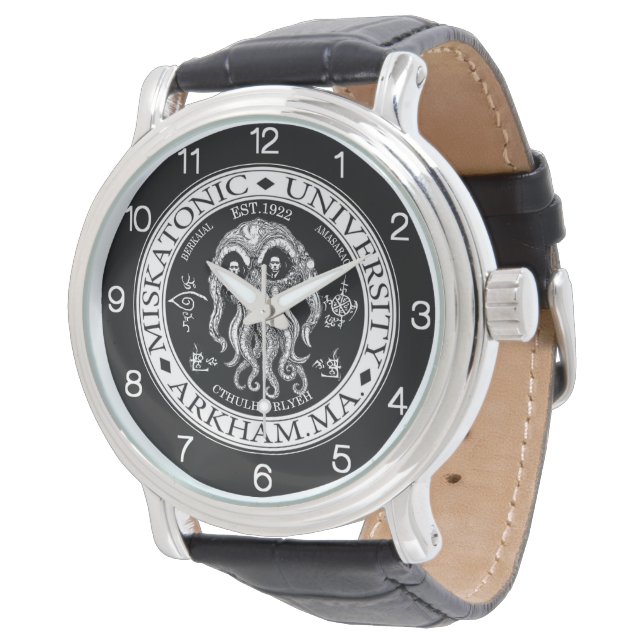 Miskatonic Universiteten CTHULHU HP LOVECRAFT Armbandsur (Vinklad)
