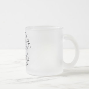 Miskatonic Universiteten Frosted Glass Mugg