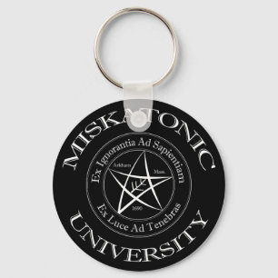 Miskatonic Universiteten Keychain Nyckelring