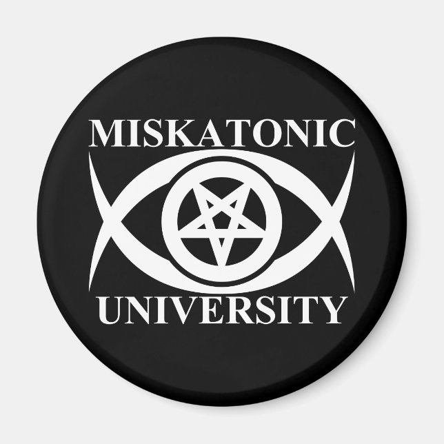 MISKATONIC UNIVERSITETEN MAGNET (Framsidan)
