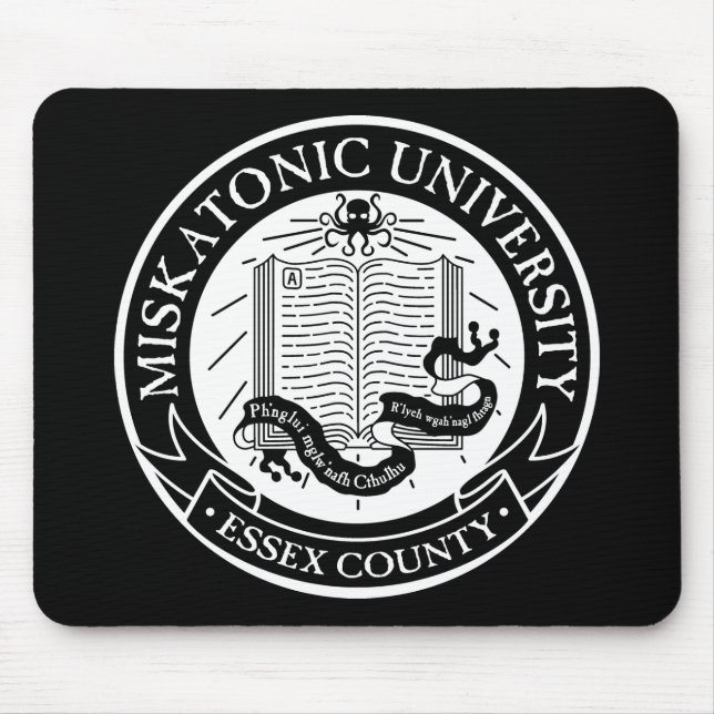 Miskatonic universiteten Mousepad Musmatta (Framsidan)