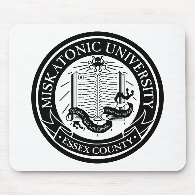 Miskatonic universiteten Mousepad Musmatta (Framsidan)