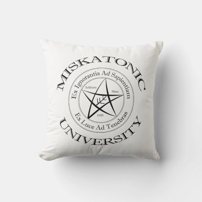 Miskatonic Universiteten Pillow Kudde (Framsida)