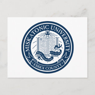 Miskatonic Universiteten Postcard Vykort