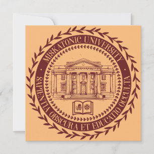 Miskatonic Universiteten Seal Inbjudningar