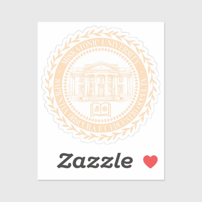 Miskatonic Universiteten Seal Klistermärken (Ark)