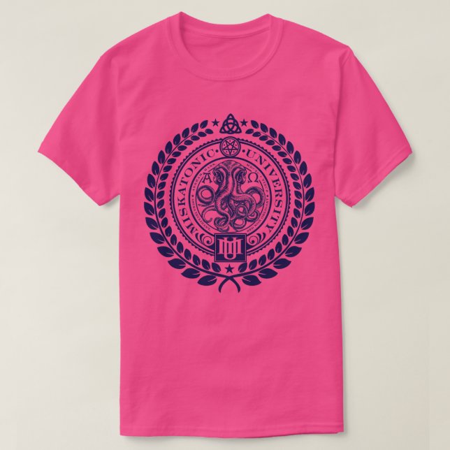 Miskatonic Universiteten T Shirt (Design framsida)