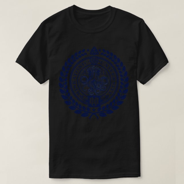 Miskatonic Universiteten T Shirt (Design framsida)
