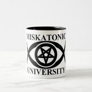 MISKATONIC-UNIVERSITETEN Två-Tonad MUGG