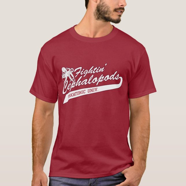 Miskatonic universitetenFightin Cephalopods Tee (Framsida)