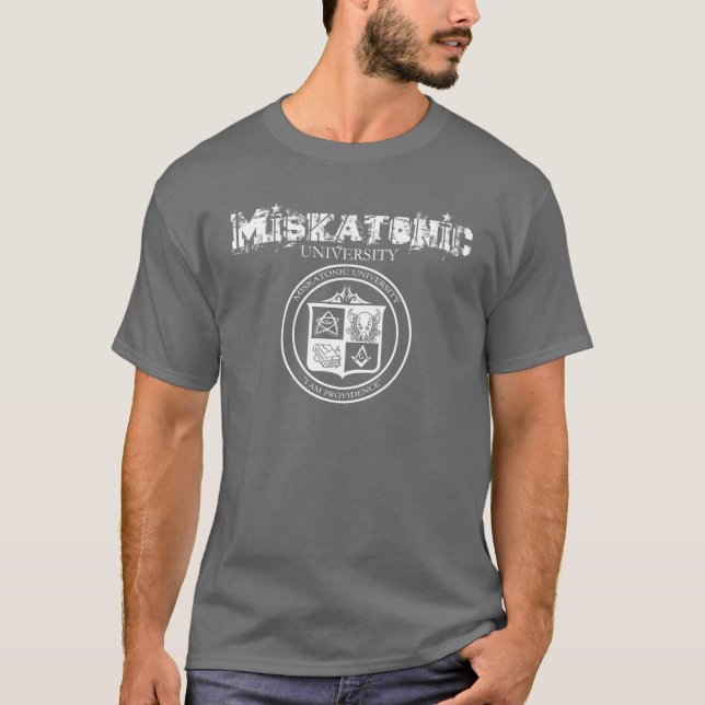 Miskatonic universitetenskjorta t-shirt (Framsida)