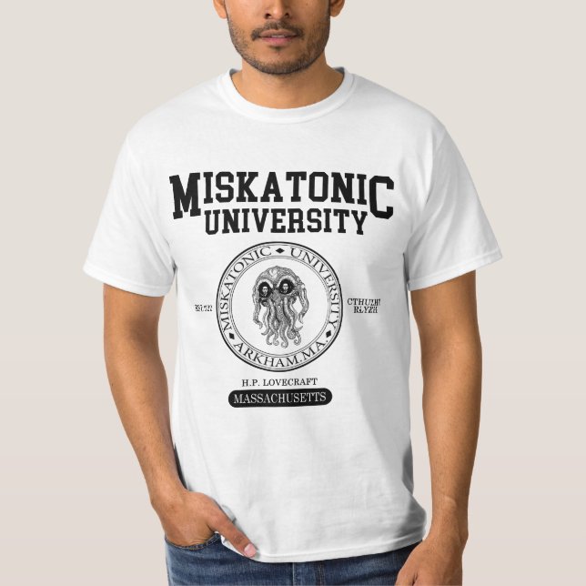 Miskatonic universitetenT-tröja T-shirt (Framsida)