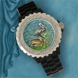 Mismaloya Pelicans 0329 Armbandsur<br><div class="desc">Målning av "Mismaloya Pelicans 0329" Samling Anpassa på produktsidan eller klicka på knappen "Anpassa" om du vill ha fler designalternativ. Design skapat från min målning "Mismaloya Pelicans 0329" som fångade ett par pelikaner vid floden Mismaloya söder om Puerto Vallarta,  Mexiko. Matchande produkter finns i den här samlingen.</div>