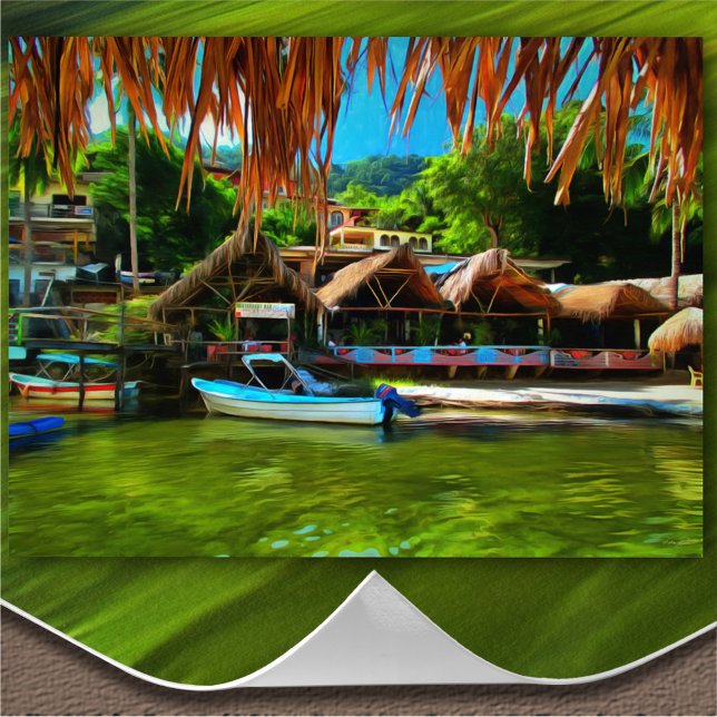 Mismaloya River 0331 Art Print Poster (Skapare uppladdad)