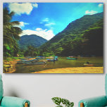 Mismaloya River Fishing Boats 0344 Art. Canvastryck<br><div class="desc">Målning "Mismaloya River Fishing Boats 0344" Samling Klicka på knappen "Anpassa" för fler designalternativ. Konstruktion skapat från min målning "Mismaloya River Fishing Boats 0344" fångar Mismaloya River och de många fiskebåtarna där. Söder om Puerto Vallarta. Matchande produkter finns i den här samlingen.</div>